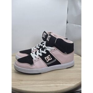 Womens Size 5 - DC Cure Hi Top Black/Pink Skate Shoes Awesome Shoes!